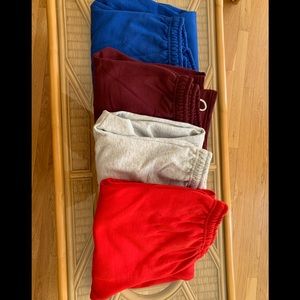 4 Pairs Sweatpants. Size XL.  All four pairs for one price.